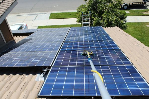 Solar Panel Cleaning near me Roseville CA 8